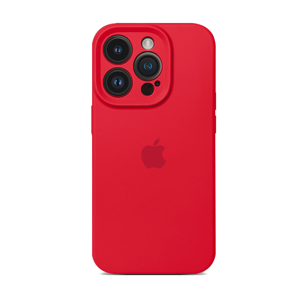 Bright Red | iPhone Liquid Silicone Case
