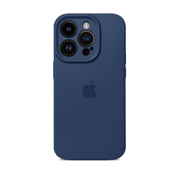 Navy Blue | iPhone Liquid Silicone Case
