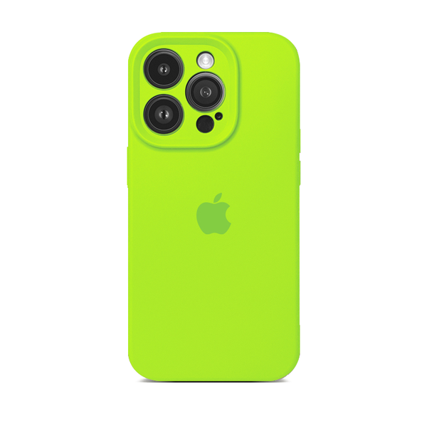 Fluorescent Green | iPhone Liquid Silicone Case