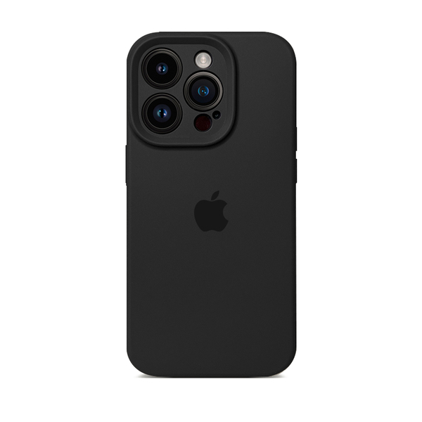 Black | iPhone Liquid Silicone Case