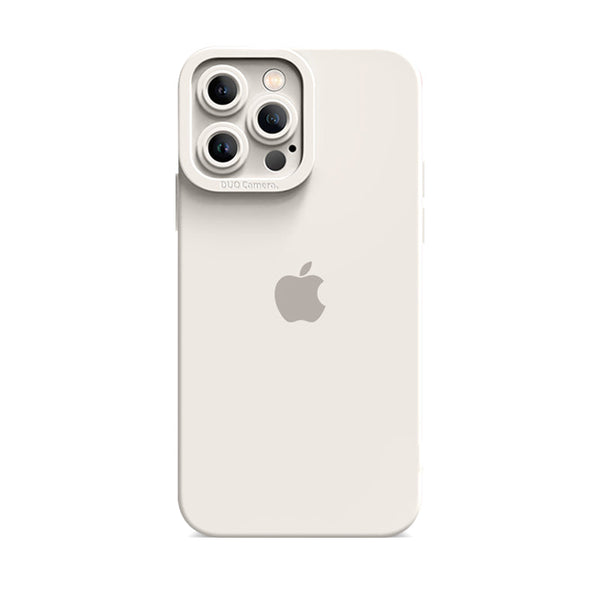 White | iPhone Pupil Silicone Case