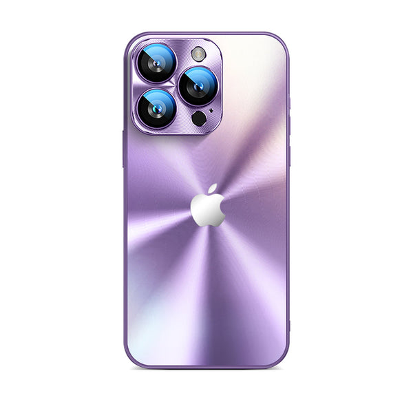 Dark Purple | iPhone Glare Metal Case