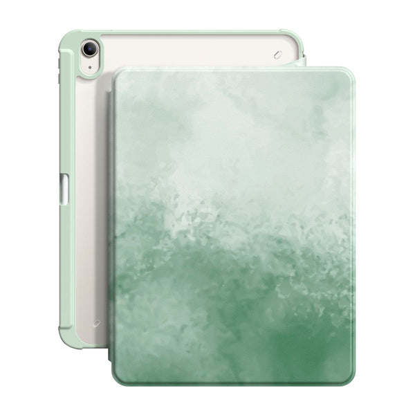 Hidden Mist Green | iPad Series Snap 360° Stand Impact Resistant Case