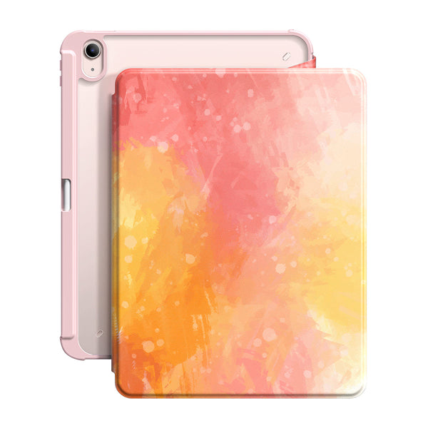 Orange-Red Seaweed | iPad Series Snap 360° Stand Impact Resistant Case