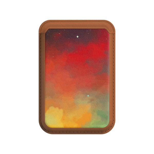 Dusk Falls | Leather Wallet with MagSafe