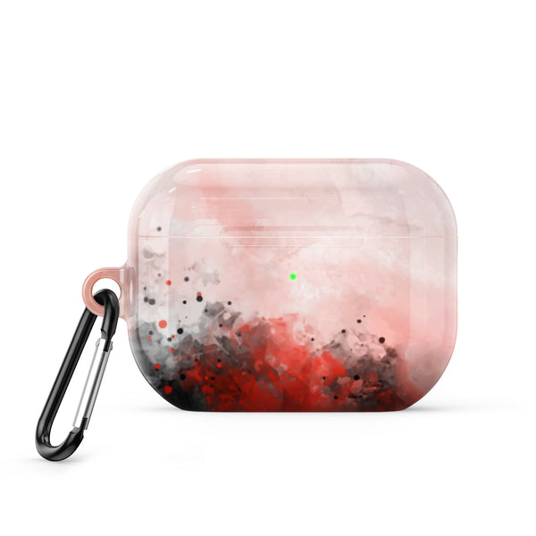Splash Ink Red | AirPods Series Shockproof Protective Case