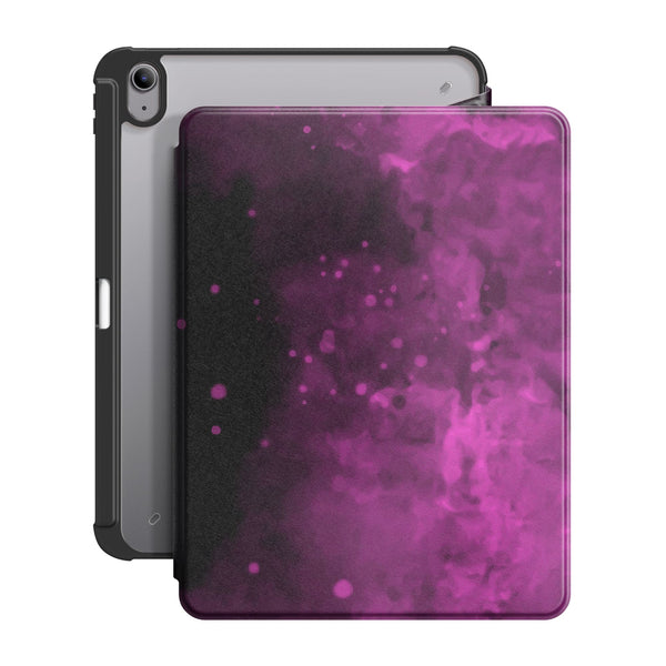 Black Purple | iPad Series Snap 360° Stand Impact Resistant Case