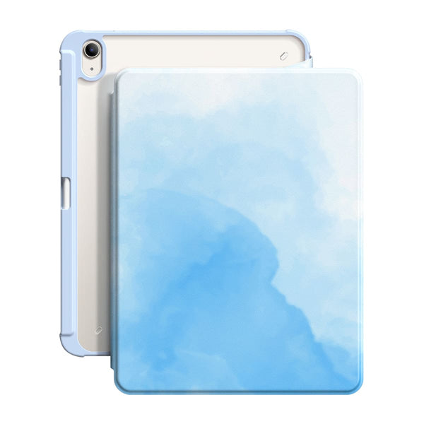 Watercolor Blue | iPad Series Snap 360° Stand Impact Resistant Case