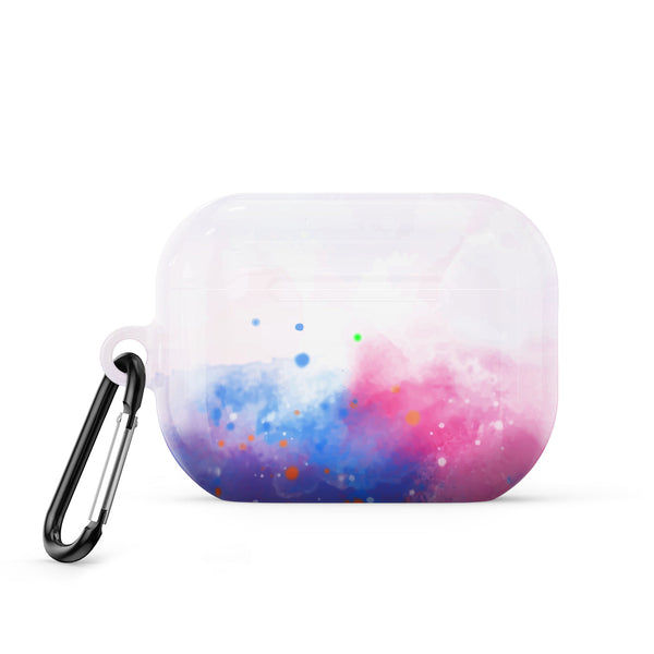 Sputter-Pink Blue Purple | AirPods Series Shockproof Protective Case