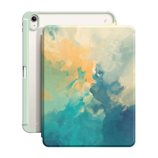 Swamp Green | iPad Series Snap 360° Stand Impact Resistant Case