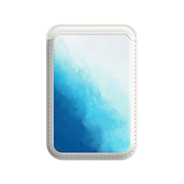 Salt Sea | Leather Wallet with MagSafe
