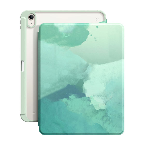 Lotus Leaf Green | iPad Series Snap 360° Stand Impact Resistant Case