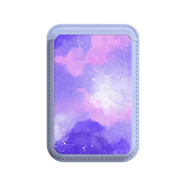 Astral Violet | Leather Wallet with MagSafe