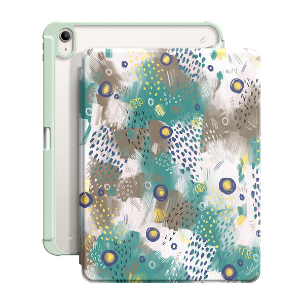 Dancing Peacock | iPad Series Snap 360° Stand Impact Resistant Case